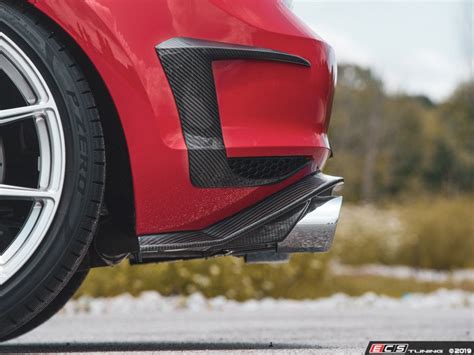 Ecs Ecs Carbon Fiber Rear Bumper Flare Set