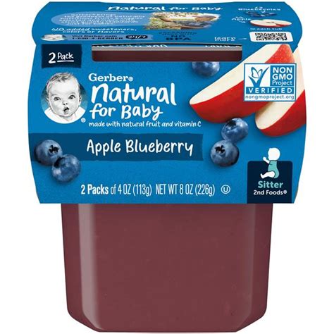 Gerber Baby Food Flavors List