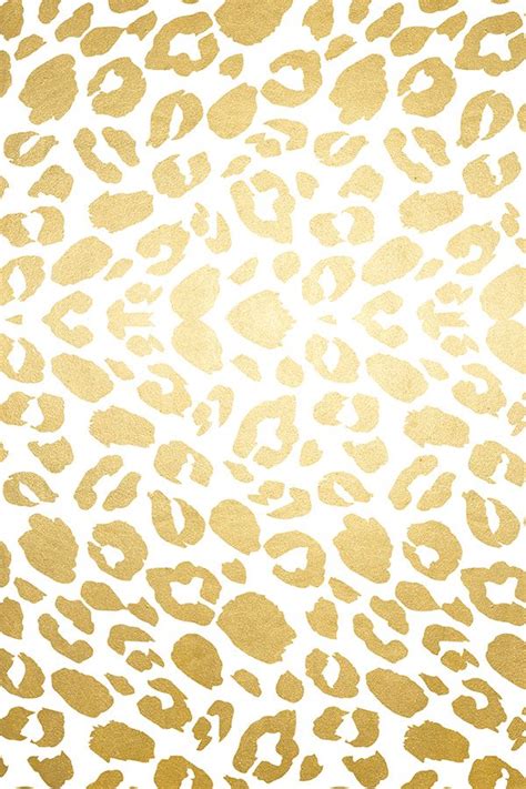 Gold Leopard Print By Jenlats Sparkly Gold Leopard Pattern On Fabric