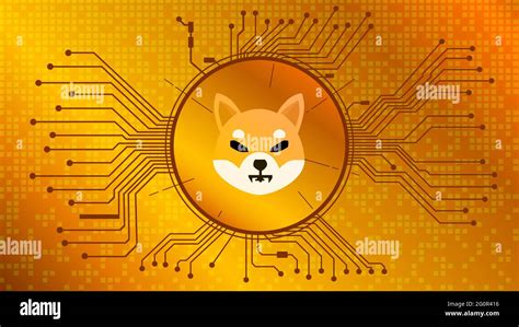 Shiba Inu SHIB Cryptocurrency Token Symbol Of The DeFi Project In