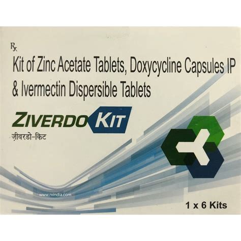 Ziverdo Kit Tablets At Rs 135 Stripe Anti Parasitic Medicines In