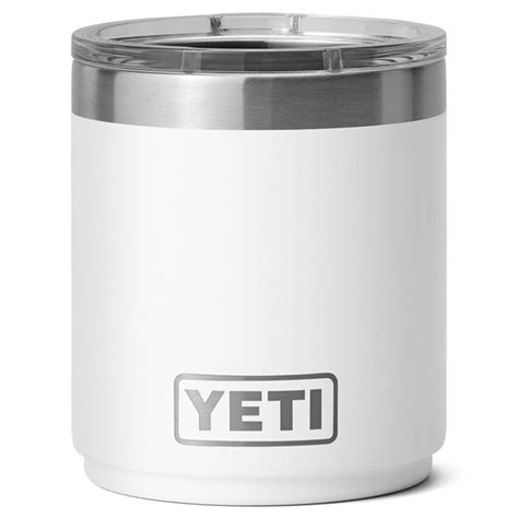 YETI Rambler Stackable Lowball WHITE 296ml 10oz Birstall