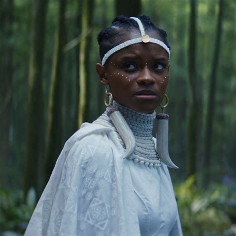 Shuri Black Panther Icons Wow One Funeral Outfit Letitia Wright