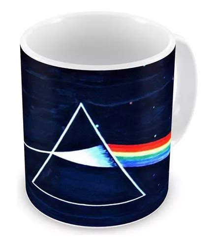 Caneca Pink Floyd El Lado Oscuro De La Luna Azul Mercadolibre