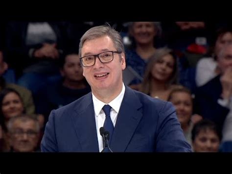 VELIKI PREDIZBORNI SKUP U BEOGRADU Lista Alеksandar Vučić Srbija