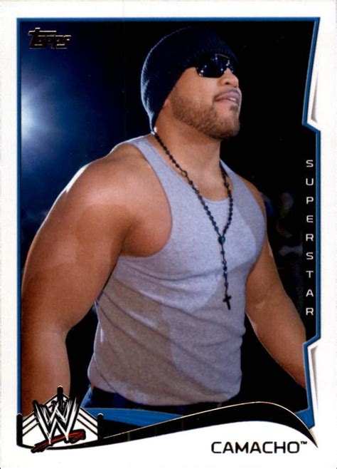 2014 Wwe Topps Camacho No60 Pro Wrestling Fandom