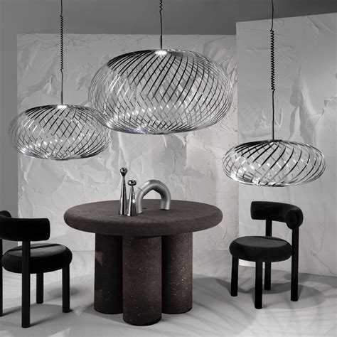 Tom Dixon Spring Large H Ngelampe Cm Chrom Lampenwelt Ch