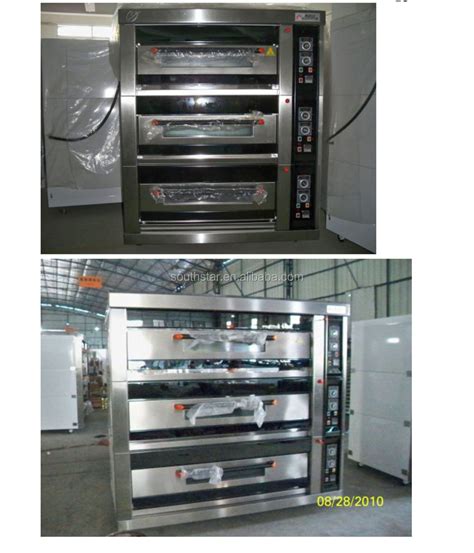 Commercial Pizza Oven Bread Making Machine Baking Equipment Gas