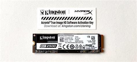 Review Kingston Kc2500 1tb Nvme Ssd Gadgetgear Nl