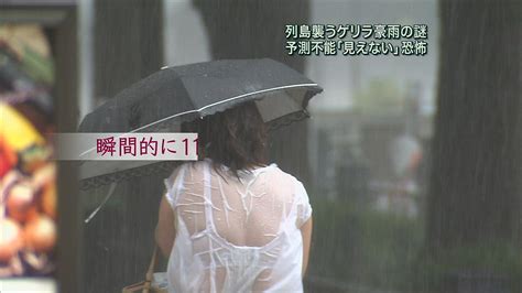 おもしろ画像館 ゲリラ豪雨の産物