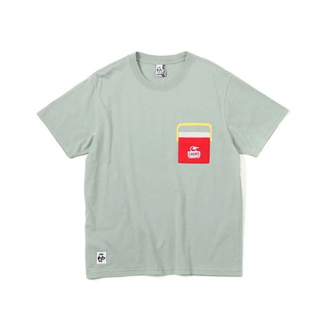 Chums Camper Cooler Pocket T Shirt短袖上衣 綠 Ch012360m076 短袖上衣 Yahoo奇摩購物中心