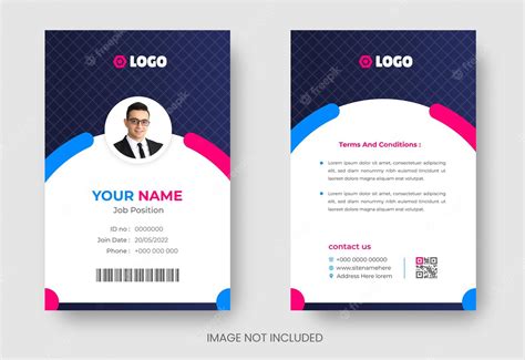 Premium Vector Corporate Modern Professional Business Id Card Design