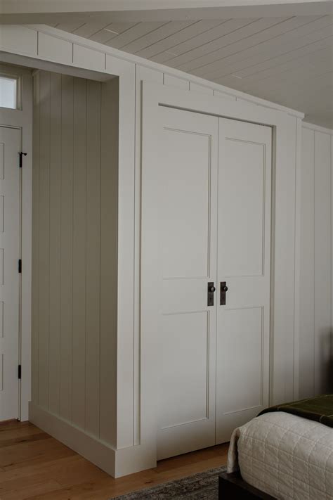 How we customized our standard bifold door to look like double doors