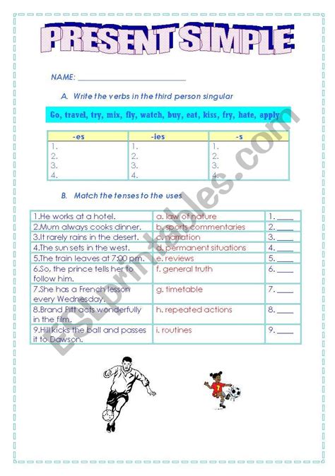 Present Simple Quiz Esl Worksheet By Liliaamalia