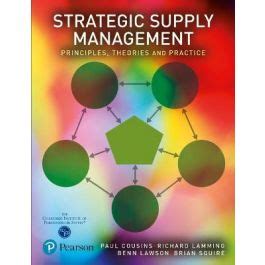 Unishop Strategic Supply Management Principles Theories And Practice