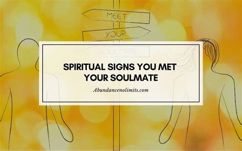 7 Spiritual Signs You Met Your Soulmate