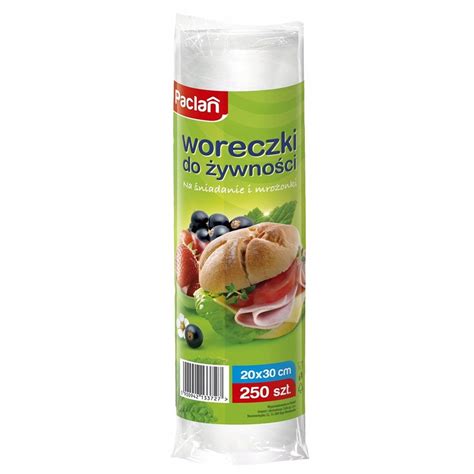 Paclan Woreczki Niadaniowe X Cm Sztuk Paclan Sklep Empik