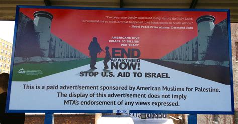 Pro Palestinian Group Unveils New Metro North Ads Calling For End To