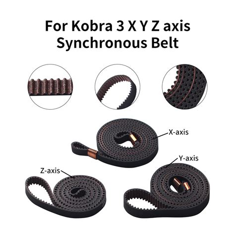 kobra  combo synchronous belt kobra     mmmm width belt