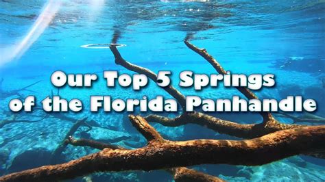 Our Top Springs Of The Florida Panhandle In Minutes Youtube