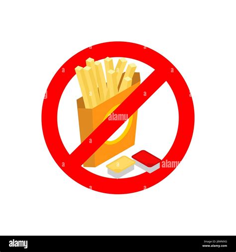 Fast Food Prohibition Sign High Resolution Stock Photography And Images