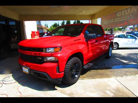 Used Chevrolet Silverado Custom Crew Cab Short Box Wd For