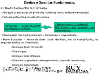 De Acordo Com Bonavides Os Direitos E Garantias - Aula 06 - Direitos e Garantias Fundamentais | PPT