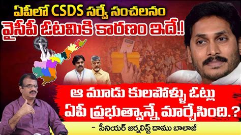 Csds Survey Create New Tension In Jagan Chandrababu Red Tv Youtube