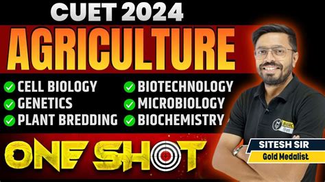 Cuet Agriculture Plant Science One Shot Revision Agriculture Most