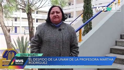 Despide la UNAM a Martha Rodríguez asesora de tesis de Yasmín Esquivel