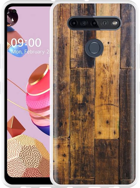 Hoesje Geschikt Voor Lg K S Special Wood Bol