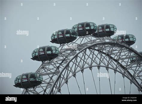 London United Kingdom March 20 2023 Capsules Or Cabins Of Ferris