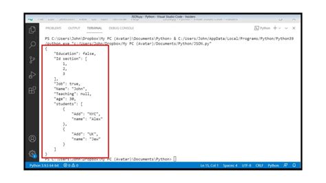 Introduction To Python Json Object Conversion Codingstreets