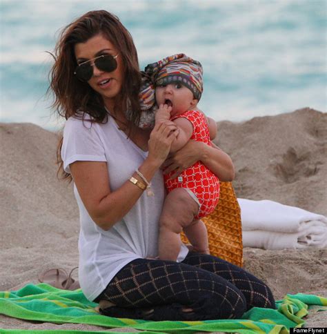 Kourtney Kardashian, Penelope And Family Have Miami Beach Day (PHOTOS ...