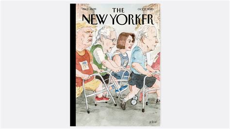 Barry Blitts “the Race For Office” The New Yorker