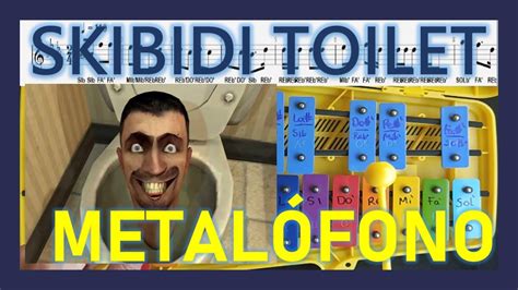 CÓMO TOCAR SKIBIDI TOILET Give it to me en Metalófono TUTORIAL