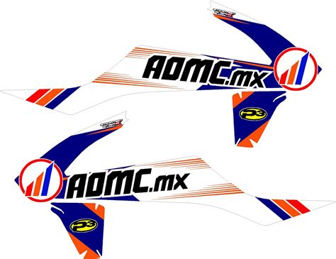 Aomc Mx Aomc Mx Ktm Shroud Graphics Kit By Stickman Graphx