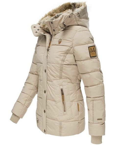 Marikoo Damen Winter Jacke Parka Fvsg Outdoor Jacke Steppjacke Nekoo