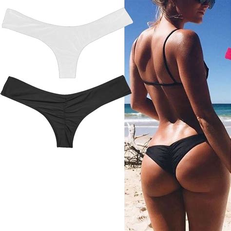 Bikini Brasile O Atrevido Para Mujer Ba Ador Sexy Tanga En V Bragas DO2