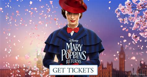 Mary Poppins Returns Get Tickets Disney