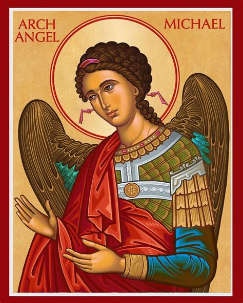 A new icon of Saint Michael the Archangel to be available at Monastery Icons in the coming ...