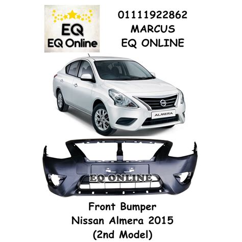 Nissan Almera Front Bumper Pp Plastic Malaysia Bumper Depan Nd