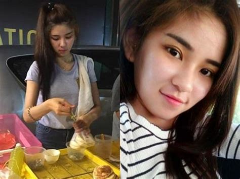 Cô gái bán bánh nổi tiếng trên mạng vì xinh như hot girl 2sao