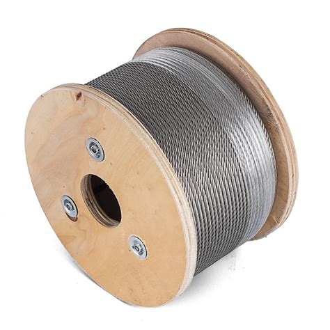 316 7x19 Stainless Steel Aircraft Cable 500ft Reel T304 150m Wire Rope 800995741748 Ebay