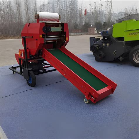 Diesel Engine Round Straw Hay Baler Silage Baler Machine China Silage