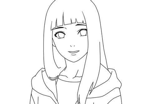 Cara Hinata Sonriendo Para Colorear Imprimir E Dibujar Dibujos Porn