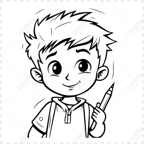 Desenho De Um Lápis Para Colorir - 6
