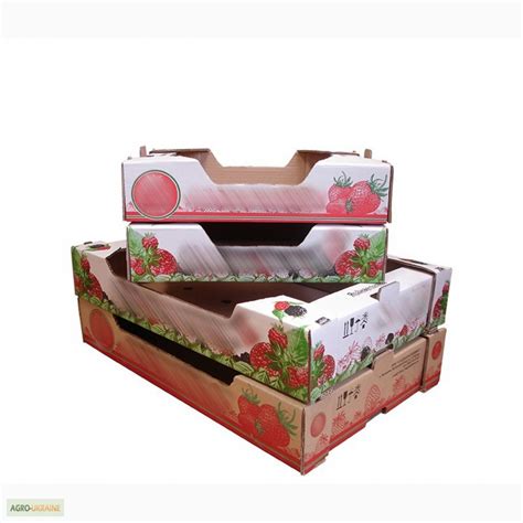 Продам лоток картонный для клубники, купить лоток картонный для ...