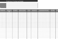 Excel Raid Log Dashboard Template Track Report Risk With Project