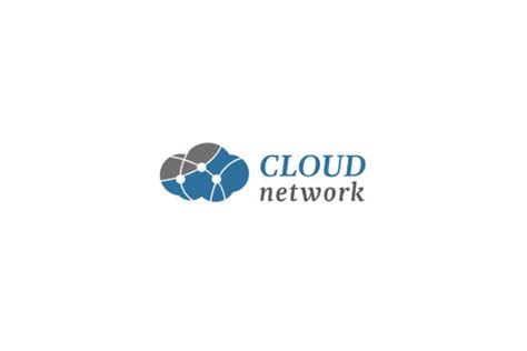 Cloud Network Logo Template Graphic By Storictype Creative Fabrica